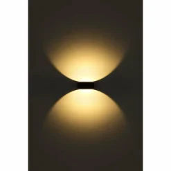 Luminaires Globo Lighting Applique murale d'extérieur Globo SLICE LED Noir, 1 lumière