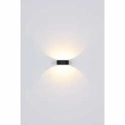 Luminaires Globo Lighting Applique murale d'extérieur Globo SLICE LED Noir, 1 lumière