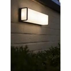 Luminaires Lutec Applique murale d'extérieur Burseryd LED Anthracite, 1 lumière