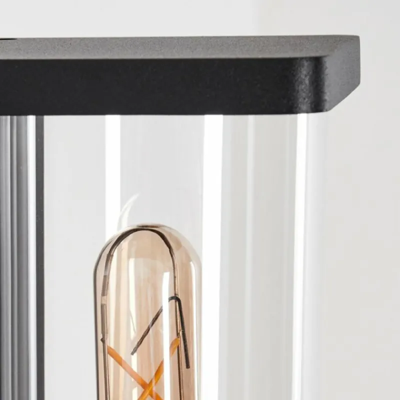 hofstein Applique murale d'extérieur Mataka Noir, 1 lumière