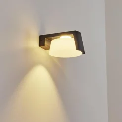 hofstein Applique murale d'extérieur Lafite Anthracite, 1 lumière