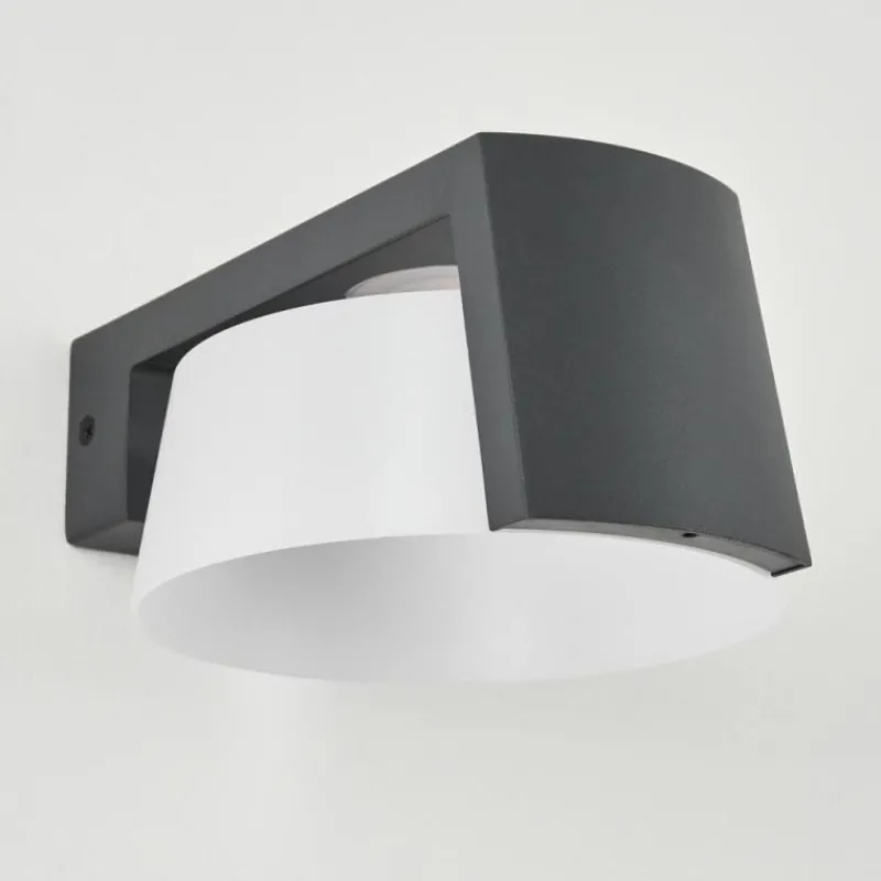 hofstein Applique murale d'extérieur Lafite Anthracite, 1 lumière