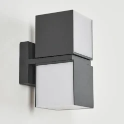 hofstein Applique murale d'extérieur Swanek LED Anthracite, 1 lumière