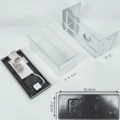 hofstein Applique murale d'extérieur Chavelhas Zingué, 1 lumière