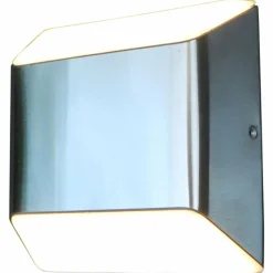 Luminaires Lutec Applique murale d'extérieur Lutec Flyod LED Acier inoxydable, 1 lumière