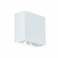 Luminaires Lutec Applique murale d'extérieur Lutec Gemini LED Blanc, 2 lumières