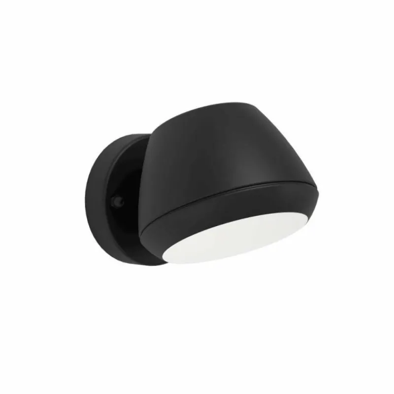 Luminaires Eglo Applique murale d'extérieur Eglo NIVAROLO LED Noir, 1 lumière