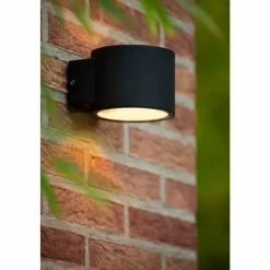 Luminaires Lucide Applique murale d'extérieur Lucide OXFORD Noir, 1 lumière