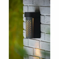 Luminaires Lucide Applique murale d'extérieur Lucide KIRAN LED Noir, 1 lumière