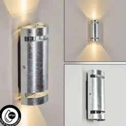 hofstein Applique murale d'extérieur Maturin Zingué, 2 lumières