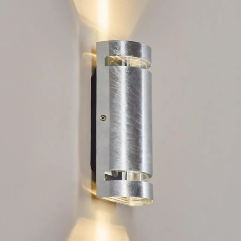 hofstein Applique murale d'extérieur Maturin Zingué, 2 lumières