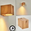 Lampes En Bois-hofstein Applique murale d'extérieur Skaabu Couleur bois, 1 lumière
