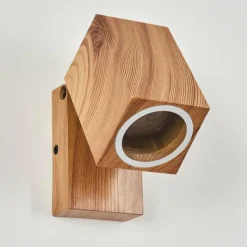Lampes En Bois-hofstein Applique murale d'extérieur Skaabu Couleur bois, 1 lumière