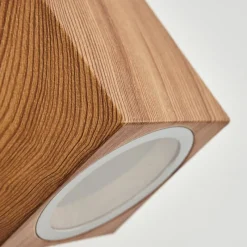 Lampes En Bois-hofstein Applique murale d'extérieur Skaabu Couleur bois, 1 lumière