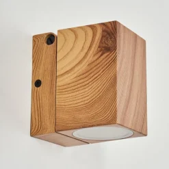 Lampes En Bois-hofstein Applique murale d'extérieur Skaabu Couleur bois, 1 lumière