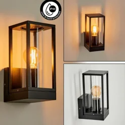 hofstein Applique murale d'extérieur Profundidad Noir, 1 lumière