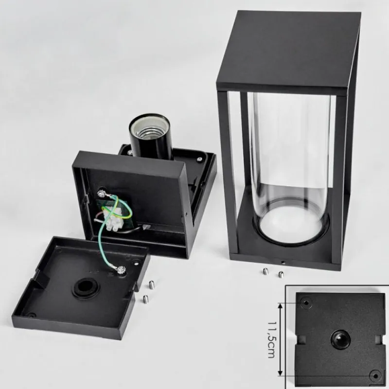 hofstein Applique murale d'extérieur Profundidad Noir, 1 lumière