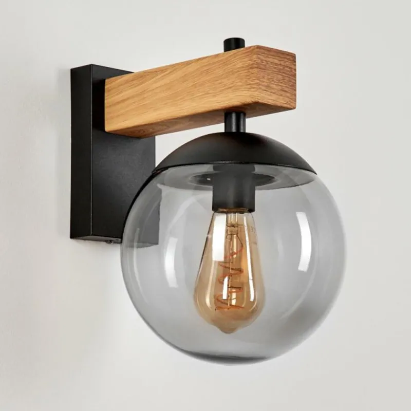 hofstein Applique murale d'extérieur Pampita Couleur bois, 1 lumière