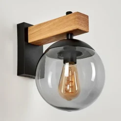 hofstein Applique murale d'extérieur Pampita Couleur bois, 1 lumière