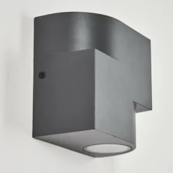 hofstein Applique murale d'extérieur Lolog Anthracite, 2 lumières