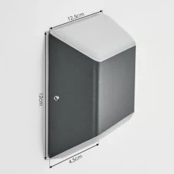 hofstein Applique murale d'extérieur Yobo LED Anthracite, 1 lumière