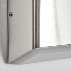 hofstein Applique murale d'extérieur Yobo LED Acier inoxydable, 1 lumière