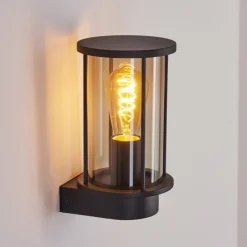 hofstein Applique murale d'extérieur Sumalao Noir, 1 lumière