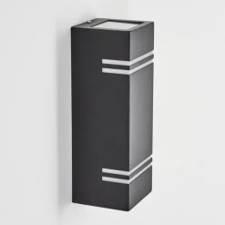 hofstein Applique murale d'extérieur Fokpo LED Noir, 1 lumière