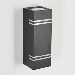 hofstein Applique murale d'extérieur Fokpo LED Noir, 1 lumière