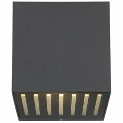 Luminaires Globo Lighting Applique murale d'extérieur Globo ILLI LED Anthracite, 1 lumière