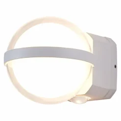 Luminaires Globo Lighting Applique murale d'extérieur Globo ILLI LED Blanc, 1 lumière