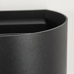 hofstein Applique murale d'extérieur Tamarin LED Noir, 2 lumières