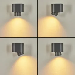 hofstein Applique murale d'extérieur Guampacha Anthracite, 1 lumière