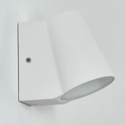 hofstein Applique murale d'extérieur Swisher LED Blanc, 1 lumière