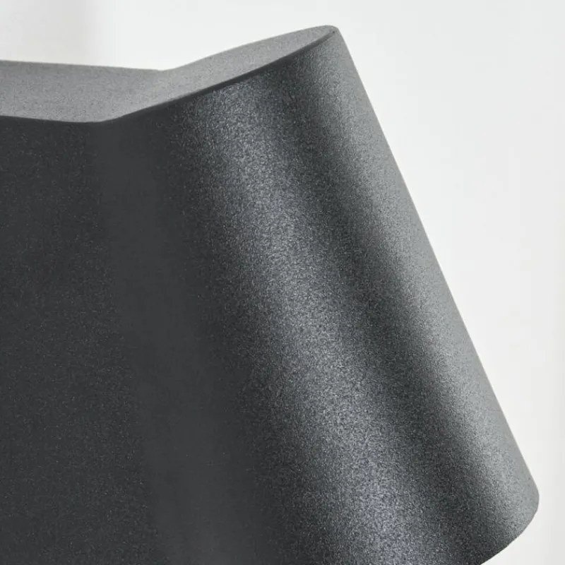 hofstein Applique murale d'extérieur Swisher LED Noir, 1 lumière