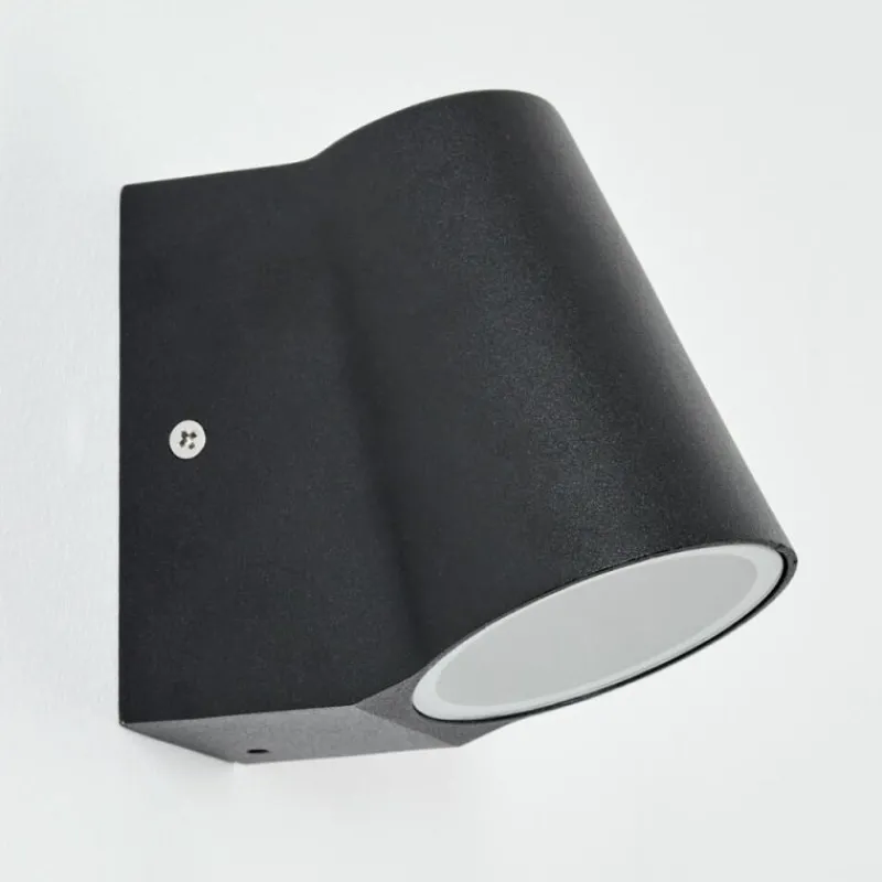 hofstein Applique murale d'extérieur Swisher LED Noir, 1 lumière