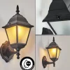 Luminaires Rustiques-hofstein Applique murale d'extérieur Naofe Noir, 1 lumière