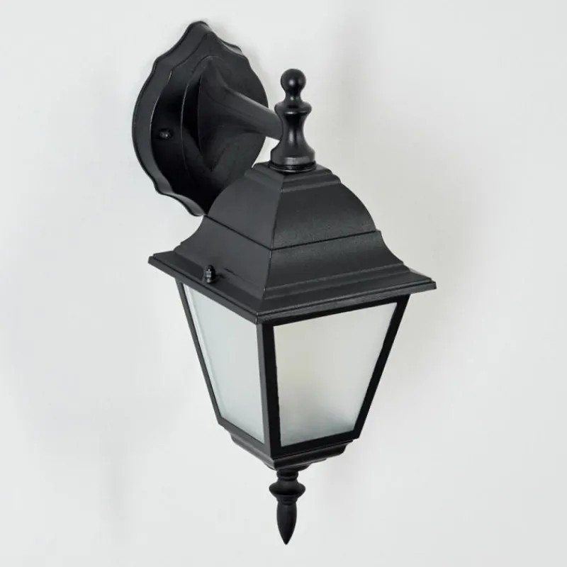 Luminaires Rustiques-hofstein Applique murale d'extérieur Naofe Noir, 1 lumière