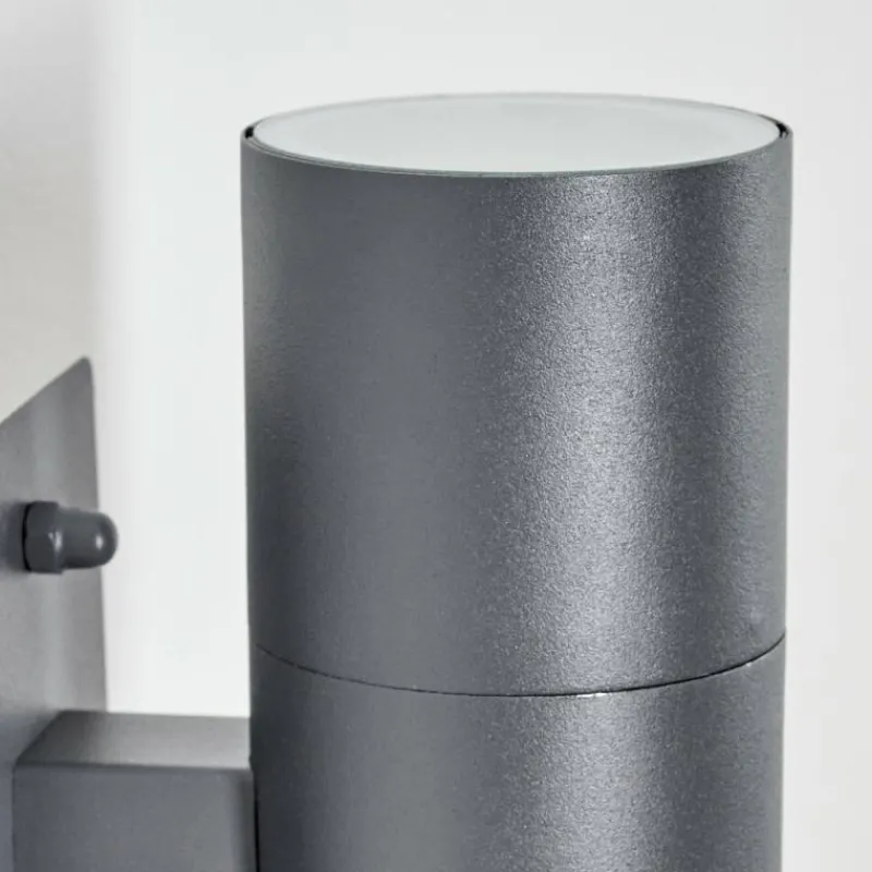 hofstein Applique murale d'extérieur Malaga Anthracite, 2 lumières