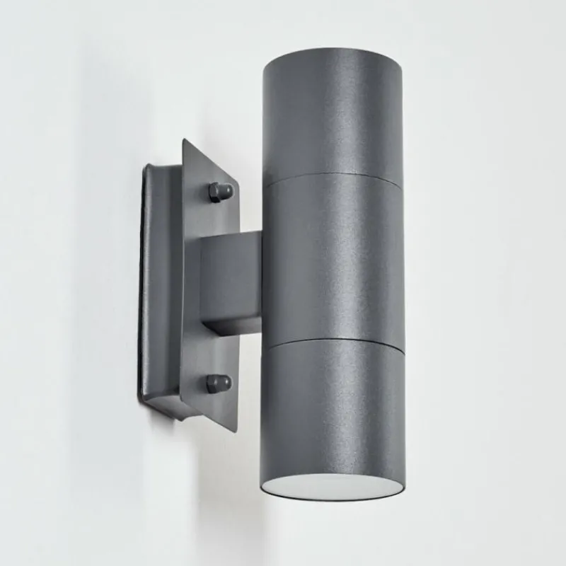 hofstein Applique murale d'extérieur Malaga Anthracite, 2 lumières