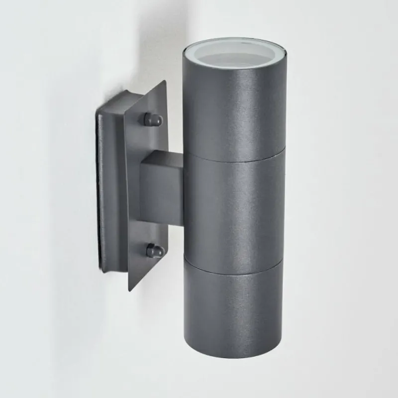 hofstein Applique murale d'extérieur Malaga Anthracite, 2 lumières