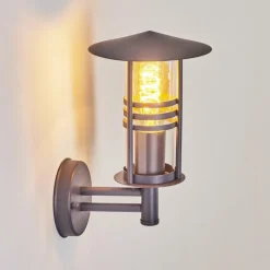 hofstein Applique murale d'extérieur Forli Anthracite, 1 lumière