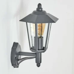hofstein Applique murale d'extérieur Moskau Anthracite, 1 lumière