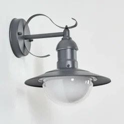 hofstein Applique murale d'extérieur Broni Anthracite, 1 lumière