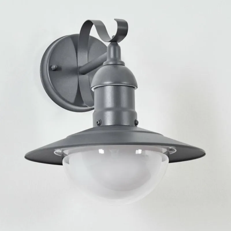 hofstein Applique murale d'extérieur Broni Anthracite, 1 lumière