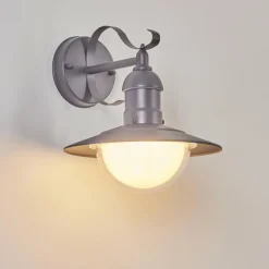 hofstein Applique murale d'extérieur Broni Anthracite, 1 lumière