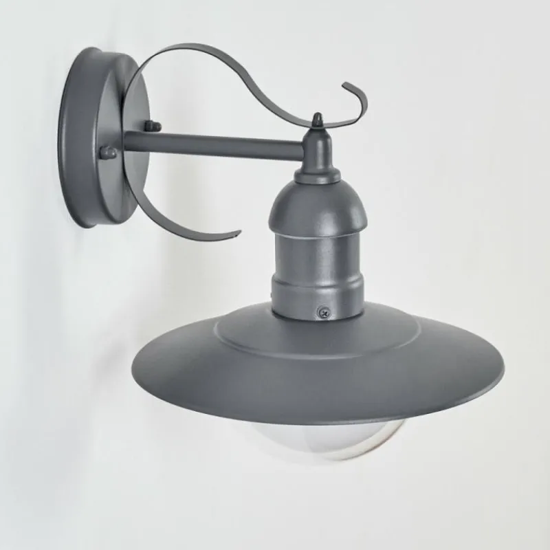 hofstein Applique murale d'extérieur Broni Anthracite, 1 lumière