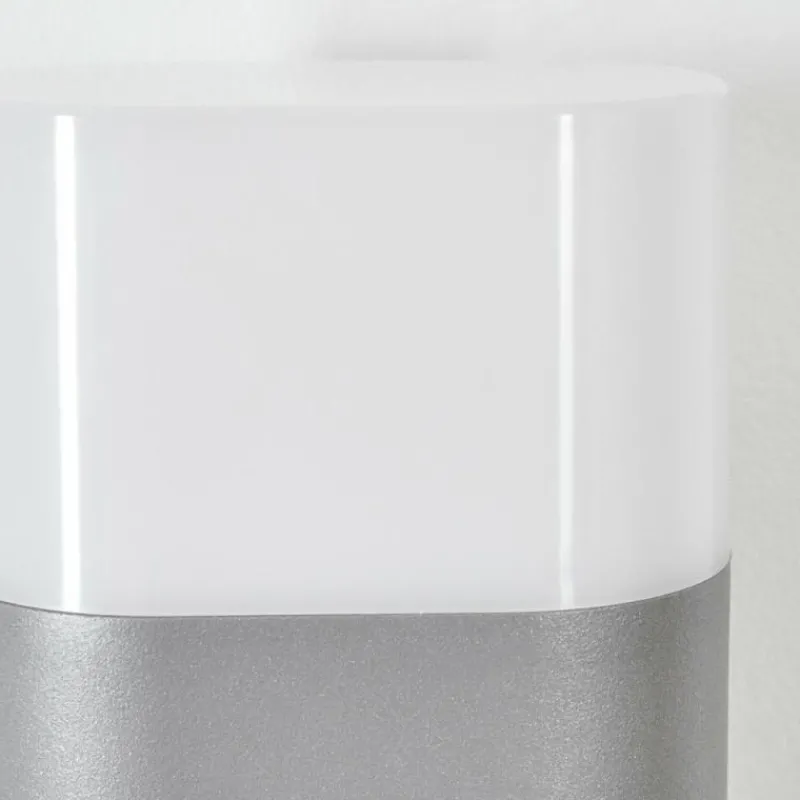 hofstein Applique murale d'extérieur Belerda LED Gris, 2 lumières, Détecteur de mouvement