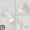 hofstein Applique murale d'extérieur Aketohoin LED Blanc, 1 lumière