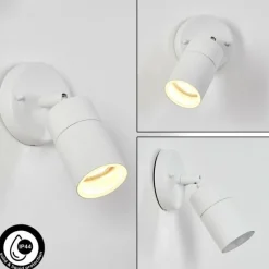 hofstein Applique murale d'extérieur Aketohoin LED Blanc, 1 lumière